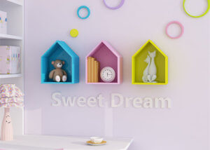 wall mount storage shelf