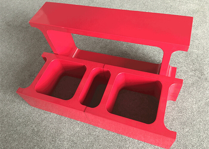 red-color-hashtag-wood-shelf