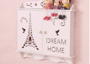 meter box decoration shelf
