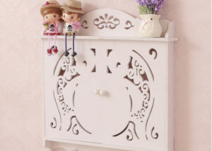 wall mounted meter box rack