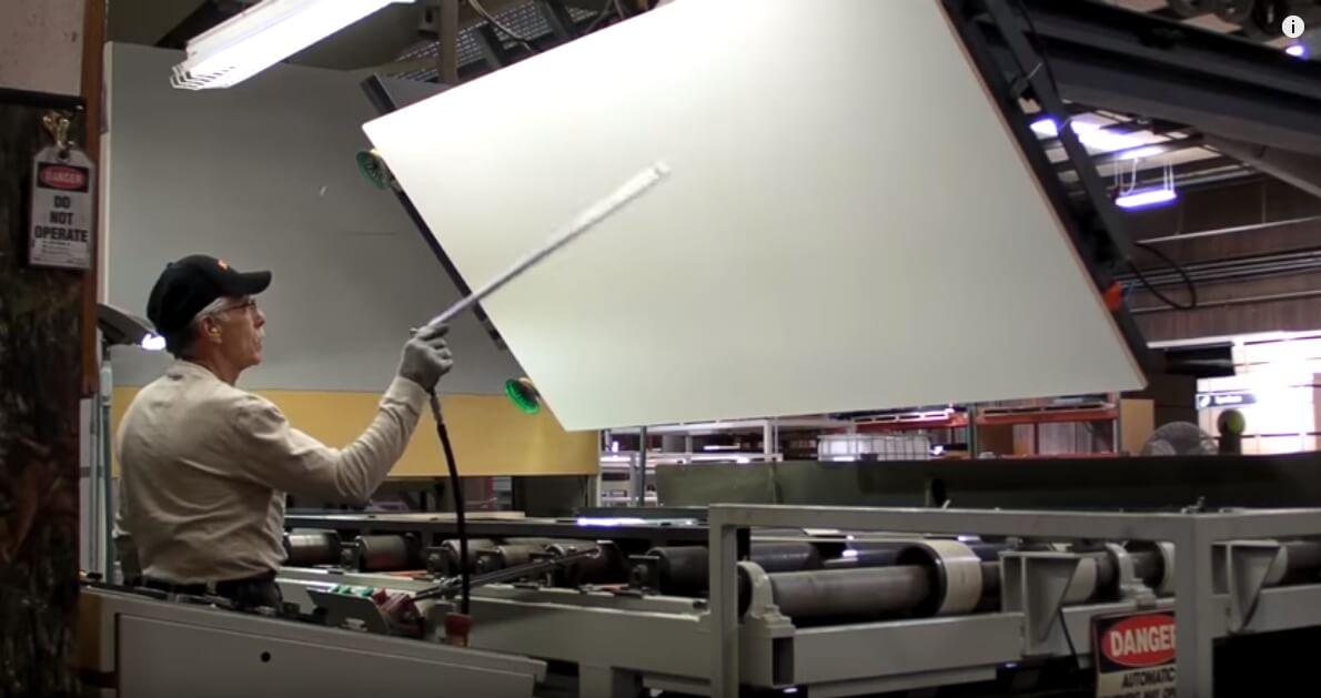 melamine board quality control