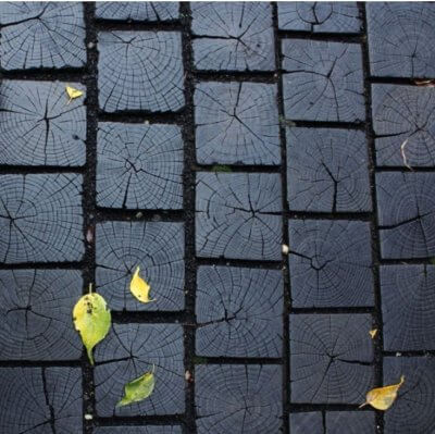 full carbonization wood